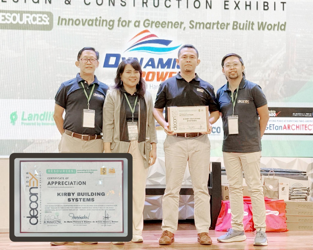 Kirby Showcases Sustainable PEB Solutions at DECONEX 2026 in Mindanao