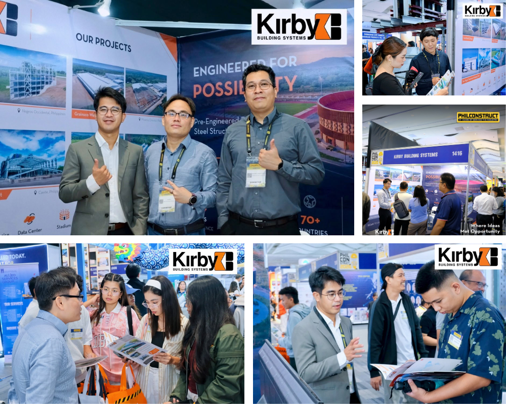 Kirby Southeast Asia Exhibits PEB Solutions at PHILCONSTRUCT Manila 2026