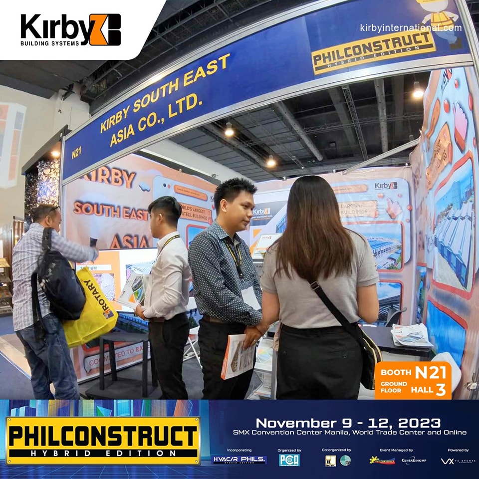 Kirby Southeast Asia Exhibited at Philconstruct Manila 2023