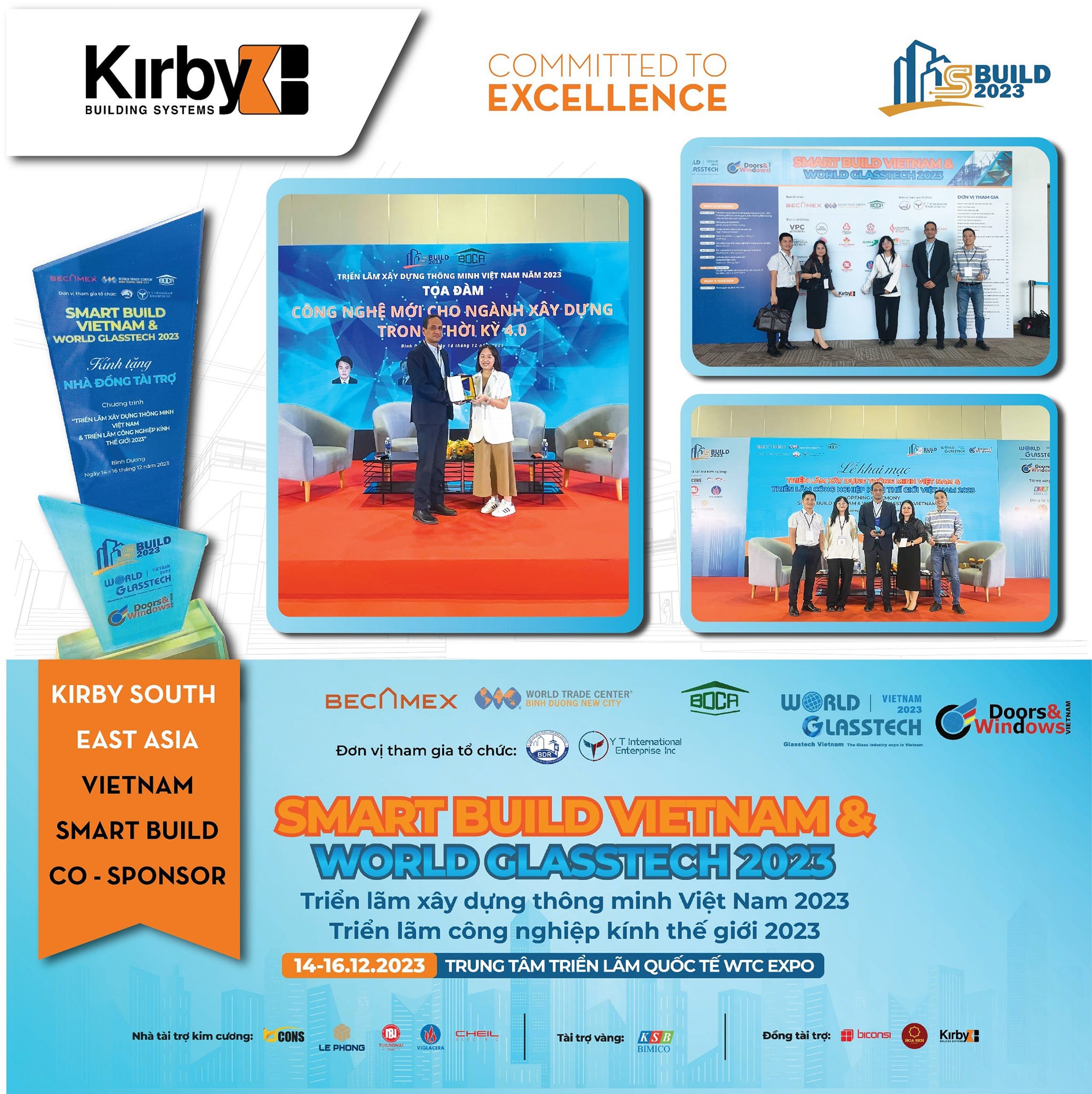 Kirby Southeast Asia Co-Sponsors Vietnam Smart Construction Exhibition 2023