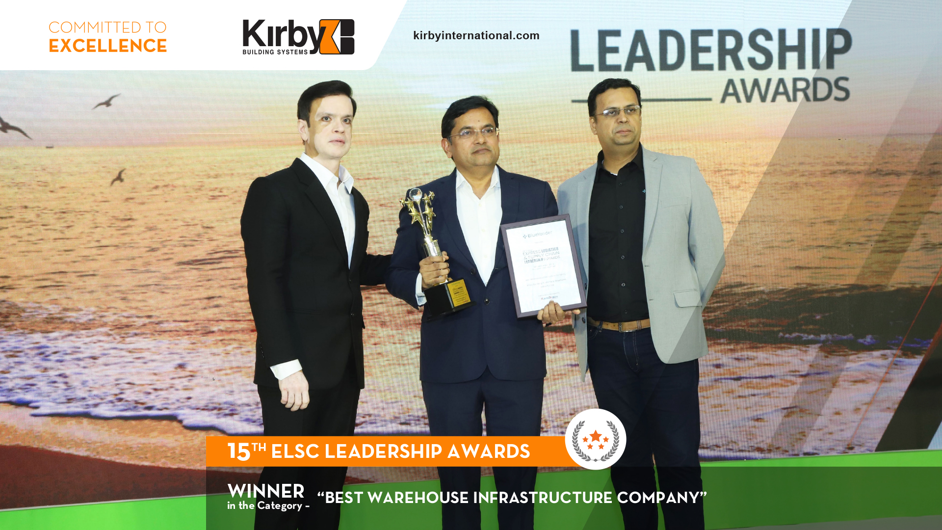 Kirby Building Systems Honoured at the 15th Express Logistics & Supply Chain Leadership Awards