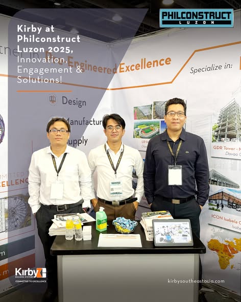 Kirby Southeast Asia Showcases Innovative Steel Building Solutions at Philconstruct Luzon 2025